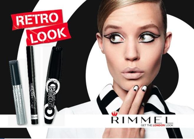 Get The Look: Nail The 60s Beauty Trend with RIMMEL