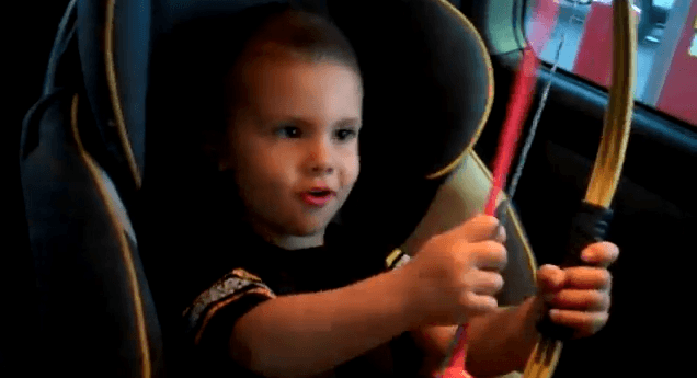Video: You Got a What?! Adorable Kid Mispronounces “Bow and Arrow”