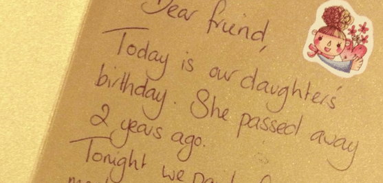 PICTURE: Parents Heartwarming Gesture To Celebrate Deceased Daughter’s Birthday
