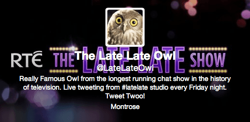 The Star Of Last Night’s Late Late Was An Absolute H-Owl