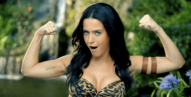 Katy Perry’s Snide Remark At Female Singers Stripping Off