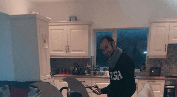 PIC: This Irish Dad Is Definitely A Superhero