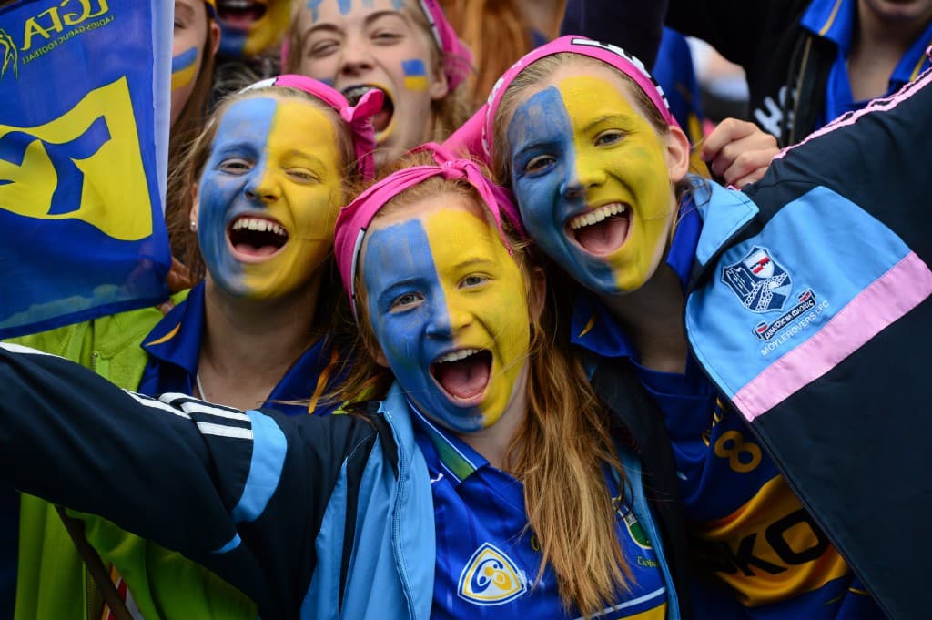 LGFA go pink for the Irish Cancer Society at All Ireland Finals