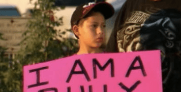 PICTURE: Father Publicly Punishes Son For Being A Bully