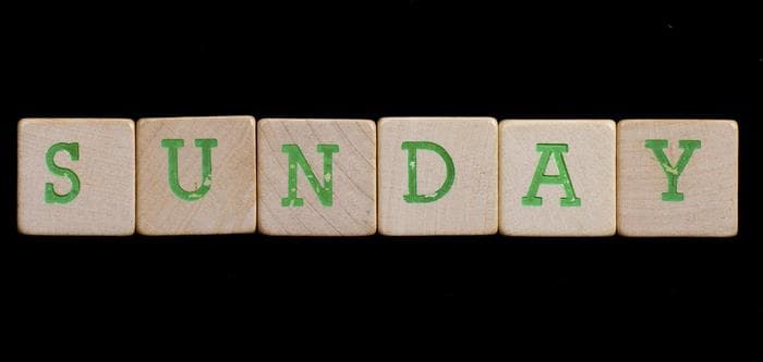 Seven Reasons Sundays Are The Best