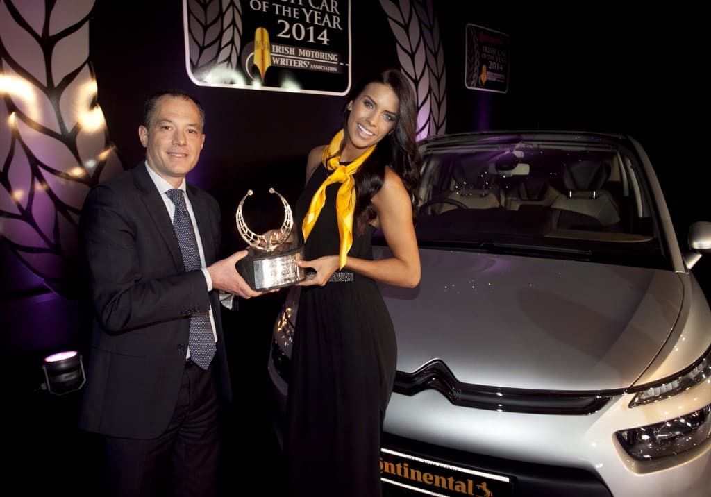 Winner:  Citroen C4 Picasso crowned Continental Irish Car of the Year 2014