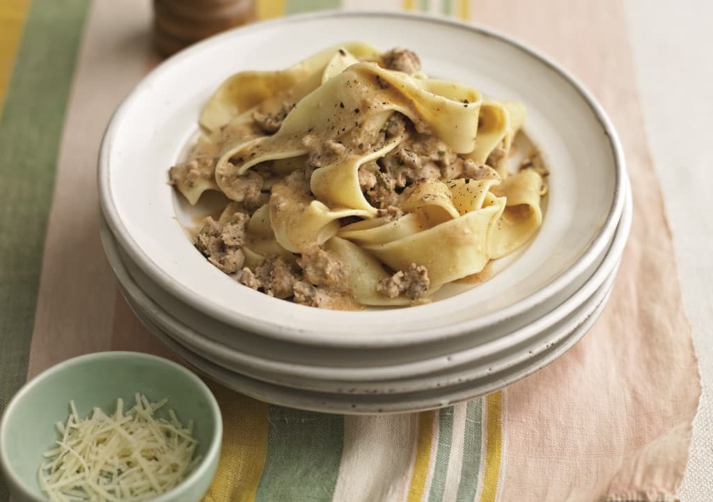 Weight Watchers Recipe of the Week: Sausage, Lemon and Sage Pappardelle