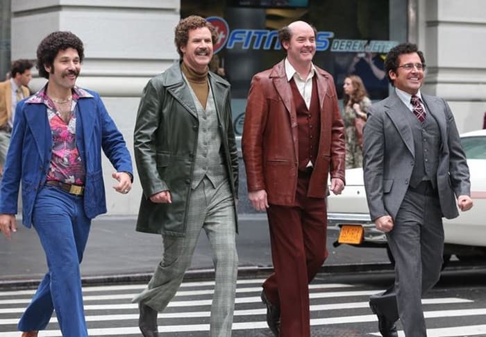 Her Men Of The Day… Ron Burgundy & Co