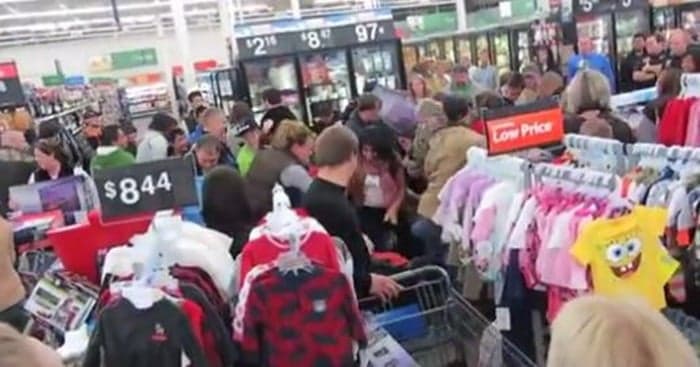 VIDEO: The Black Friday Madness Has Begun