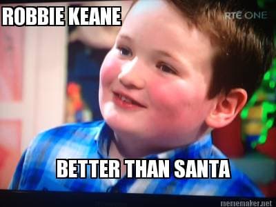 VIDEO: Last Night’s Late Late Toy Show Highlight: Domhnall Meets His Hero Robbie Keane