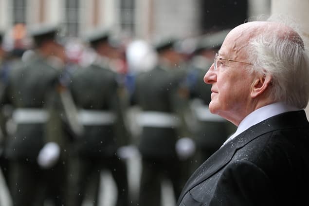 PICTURE – Oh, For The Life Of A President, Michael D. Was Certainly Living It Up In Galway