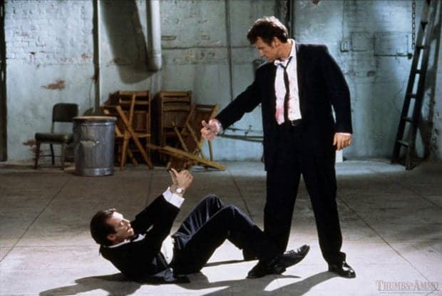 These are Brilliant! 7 Movie Stills that Hilariously Replace Guns with a Thumbs-Up