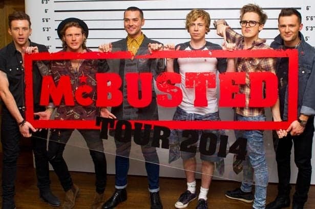 McBusted Announce Two Irish Dates On 2015 Arena Tour McBusted Announce Two Irish Dates On 2015 Arena Tour