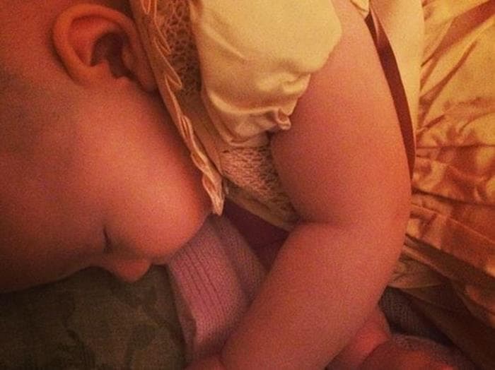 Actor’s Wife Posts Cute Christmas Snaps of Baby Daughter