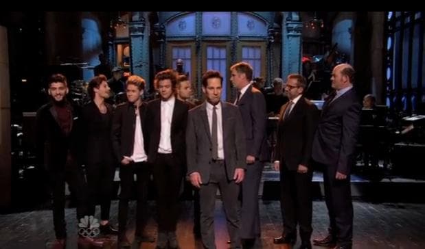 VIDEO – Nine Direction, One Direction Join The Cast Of Anchorman 2 For Their Rendition Of Afternoon Delight