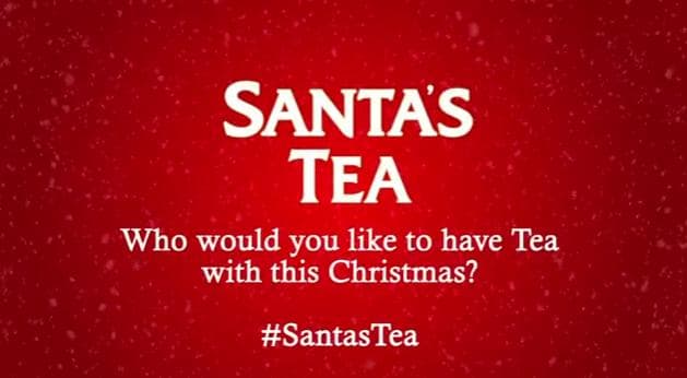 VIDEO – Barry’s Tea Ask Who Would You Like To Have Tea With This Christmas Day?