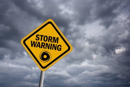 Severe Weather Warning As Storms Look Set to Hit Ireland on Christmas Eve