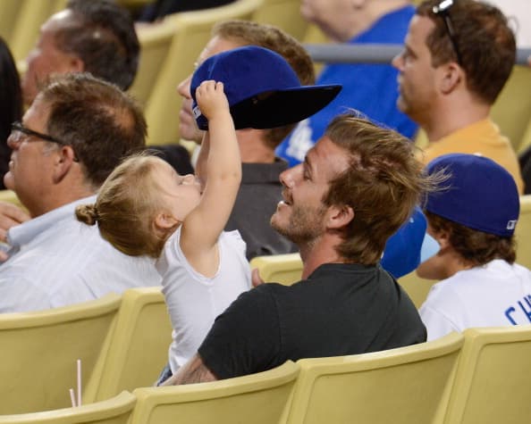 Picture: Daddy’s Girl – Painting Worth £600,000 For Harper Beckham