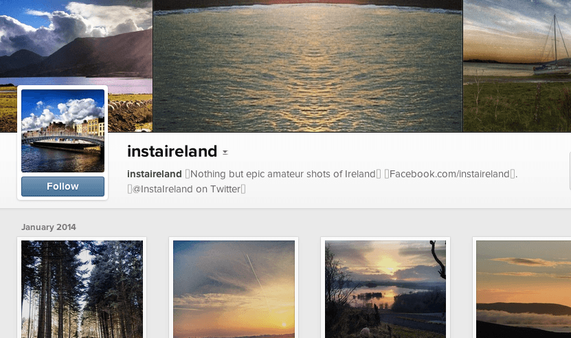 InstaIreland – This Week’s Must Follow Irish Instagram Account