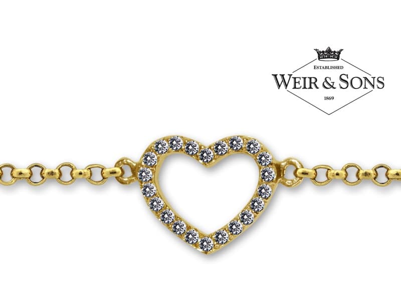 WIN!!! Weir & Sons have a stunning love heart bracelet by  Carat London to Give away [COMPETITION CLOSED]