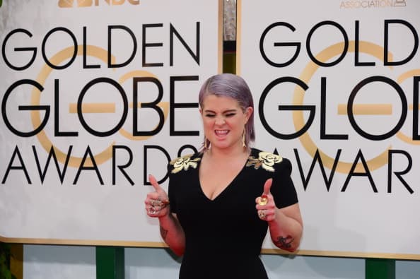 PICTURE: Kelly Osbourne Posts Hilarious Selfie After Braving Twist And Dive Rollercoaster