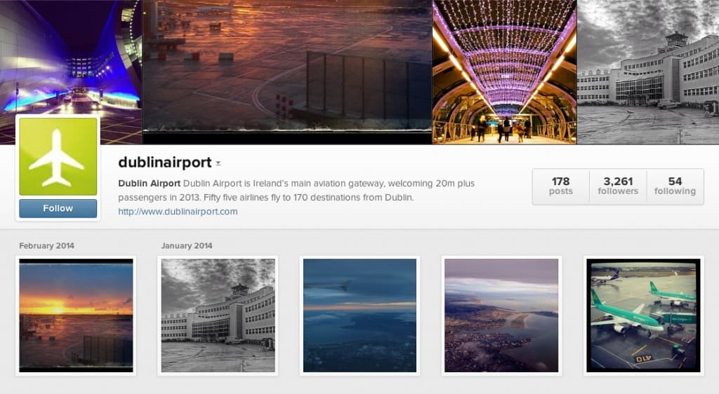 Dublin Airport – This Week’s Must Follow Irish Instagram Account
