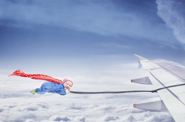Don’t Try This At Home – Photographer Dad Creates Amazing Images Of His Baby Daughter