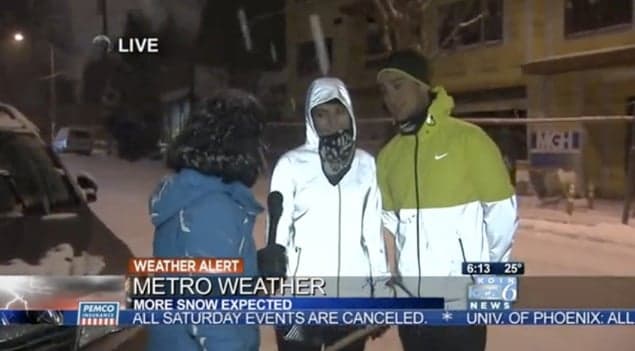 VIDEO: Epic Fail – Why You Should Never Go Running In The Snow