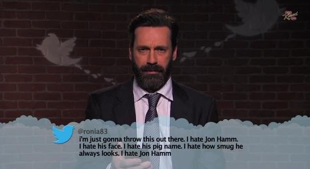 VIDEO – Jimmy Kimmel Is Back With Another Edition Of Celebrities Reading Mean Tweets