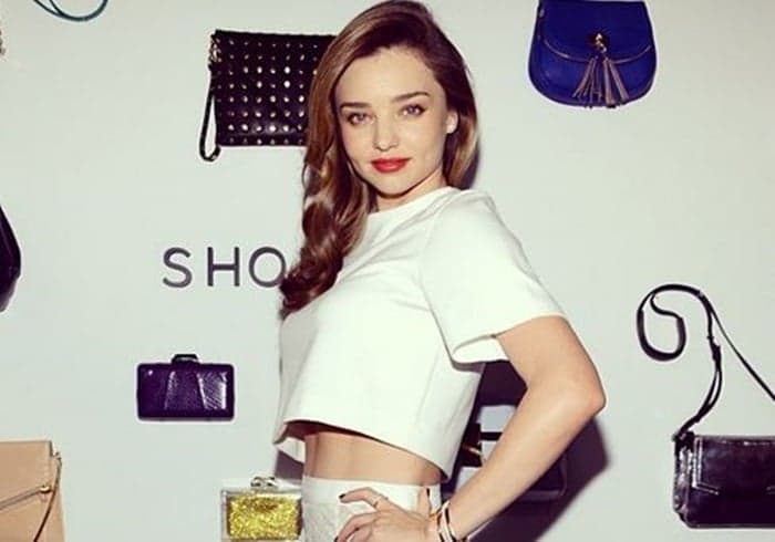Model Miranda Kerr Goes Topless on Instagram