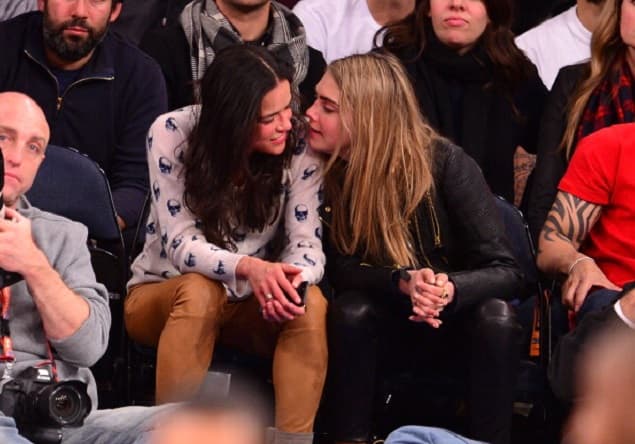 Michelle Rodriguez Back With Cara Delevingne Following Zac Efron Split?! Michelle Rodriguez Back With Cara Delevingne Following Zac Efron Split?!