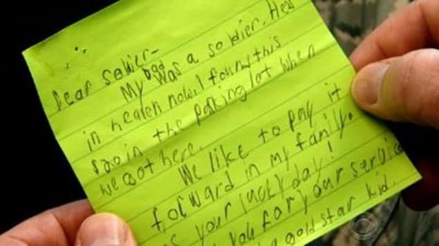 Eight-Year-Old Boy Gives Soldier Money Because He Reminded Him of His Father