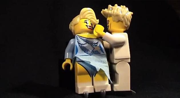 VIDEO – Torvill And Dean Bolero Celebrated By LEGO For The Dancing On Ice Finale