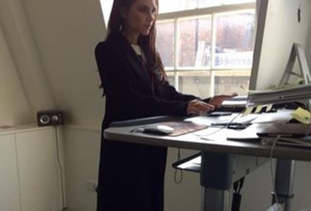 PICTURE: Victoria Beckham Proves She Is The Ultimate Multitasker
