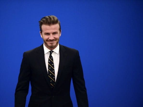 PICTURE: Living It Up! David Beckham Shares A Topless Holiday Selfie