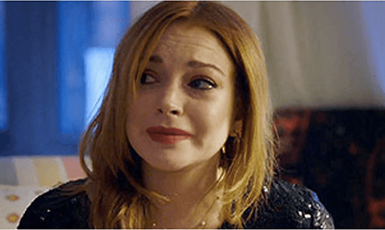 “He’s Married With Kids” – Lohan Tells Reporter About New Man While Sipping Vodka On The Rocks