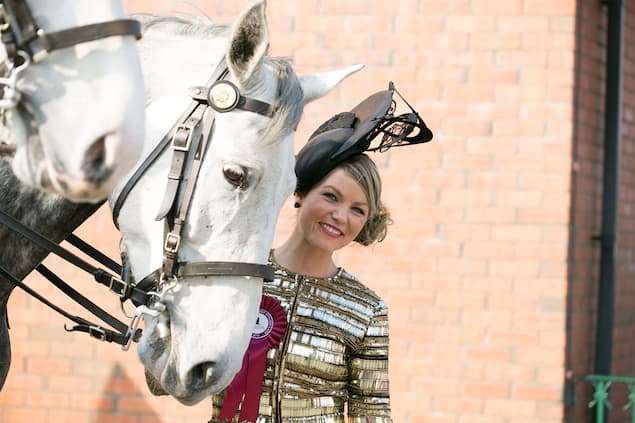First Past the Fashion Post! Catherine Takes Gold at Fairyhouse
