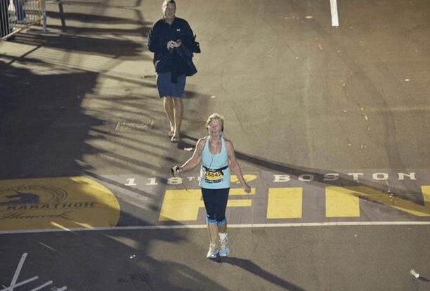Saving The Best ‘Til Last – 73 Yr Old Irish Woman Makes It Over The Boston Marathon Finish Line
