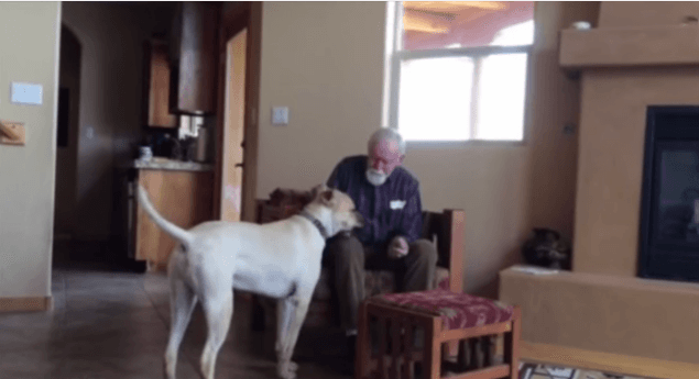 WATCH: Daughter Catches Heartbreaking Moment Near Mute Father Speaks With Their Family Dog