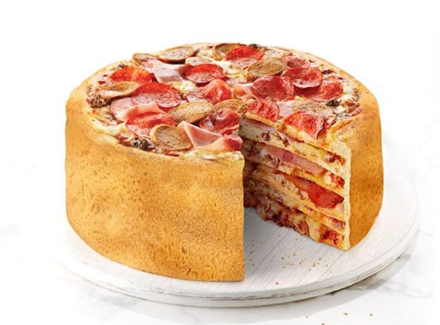 Ladies and Gentleman, Behold…The Pizza Cake