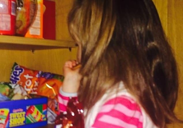 Una Foden Catches Daughter Aoife Belle in The Biscuit Press