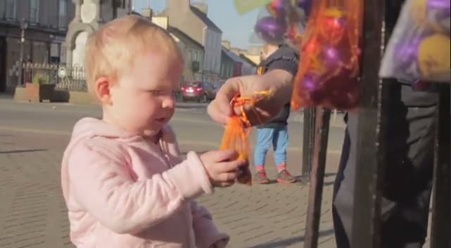 VIDEO: We Love This! A Very Happy Easter Surprise For Kilrush Town