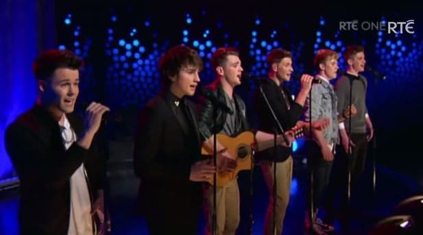 VIDEO: Louis Walsh’s New Boyband “Hometown” Make Late Late Debut