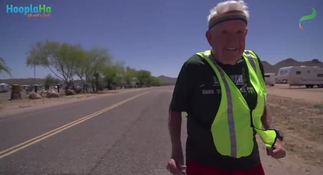 VIDEO: World War II Veteran Cross-Country Runs For A Cause Close To His Heart