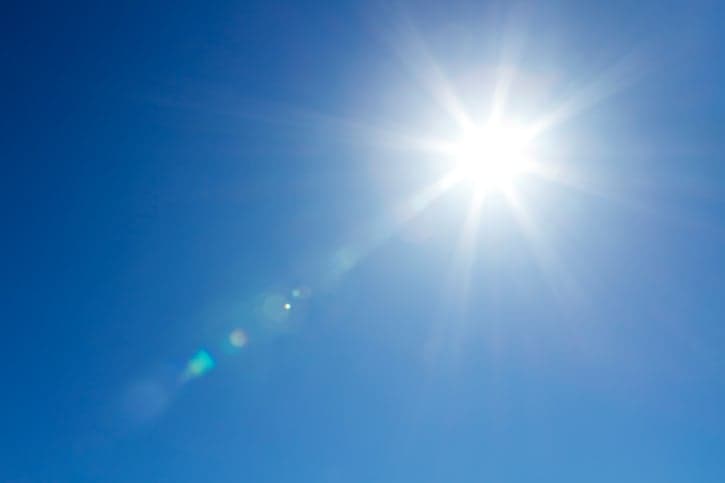 12 Common Reactions to the Sun Coming Out