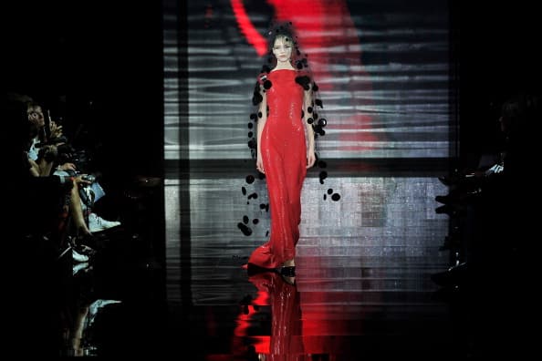 “Three Basic Colours, Tone On Tone” – Armani Privé At Paris Haute Couture Fashion Week