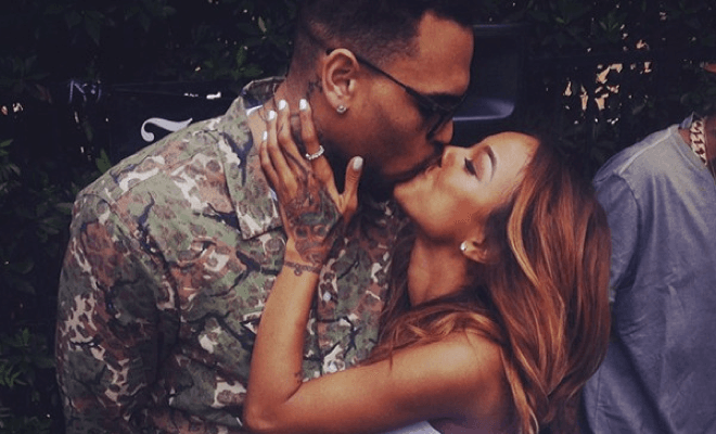 WATCH: Chris Brown’s Girlfriend Breaks Down While Talking About His Ex Rihanna
