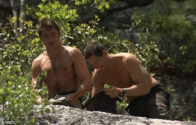 VIDEO: Zac Efron Shirtless And Jumping Off A Cliff With Bear Grylls
