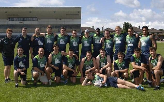 Her Men Of The Day… Connacht Rugby Team (Plus Special Guest Brax)