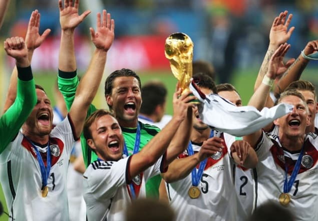 Her Men Of The Day… World Champions Germany